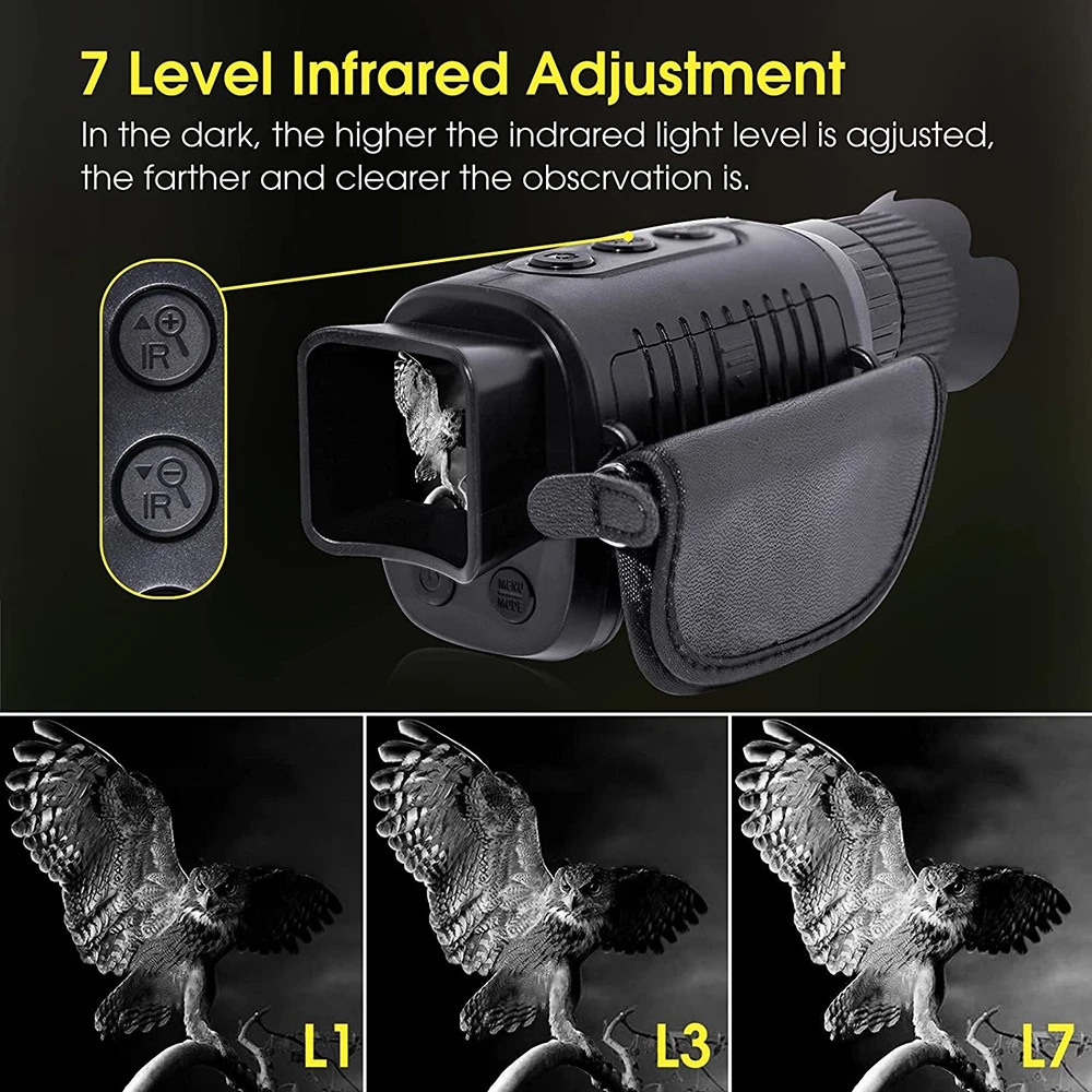 Monokular kamera inframerah 10 - Outdoor Lighting Video ulasan dan harga