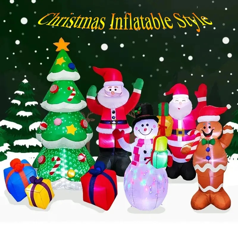 Dekorasi Natal tiup LED bawaan - Outdoor Lighting Xmas ulasan dan harga