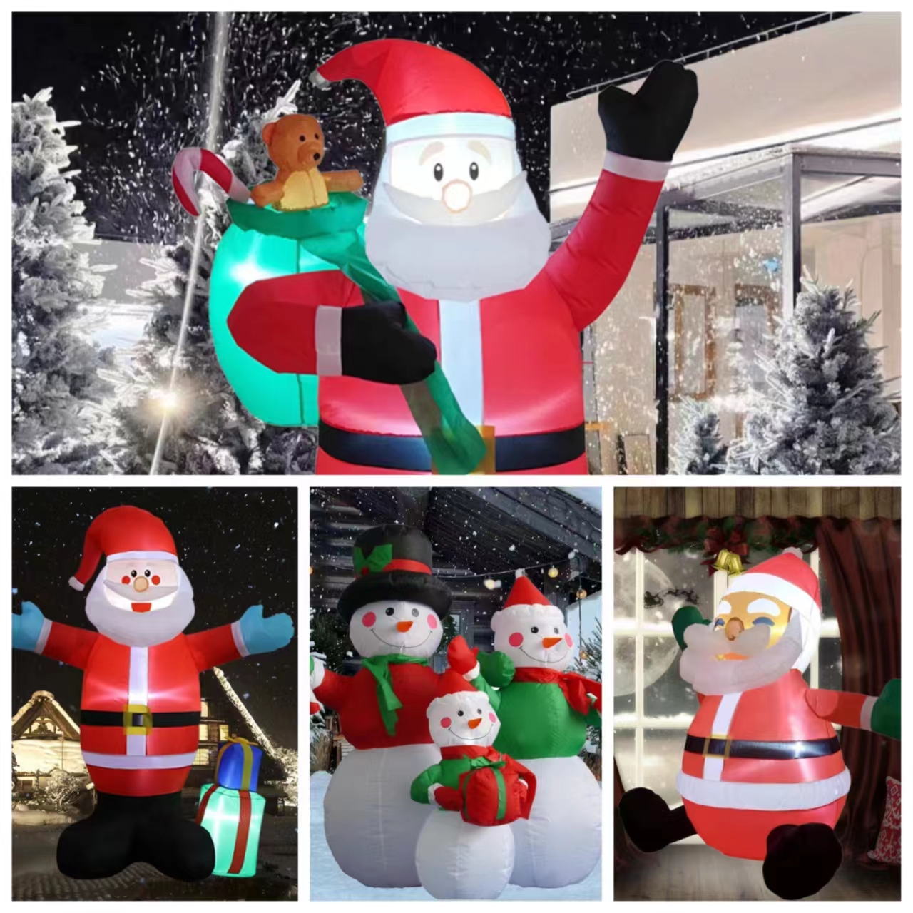 Dekorasi Natal tiup LED bawaan - Outdoor Lighting Xmas ulasan dan harga