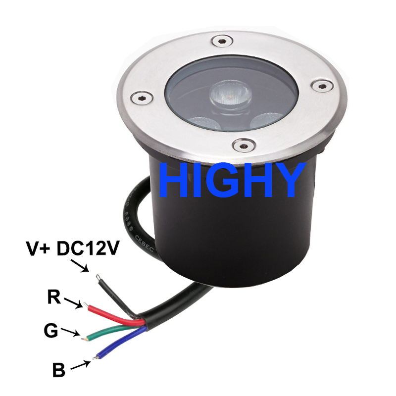 Kontrol eksternal 4-kawat RGB  - Outdoor Lighting Underground Wiring ulasan dan harga