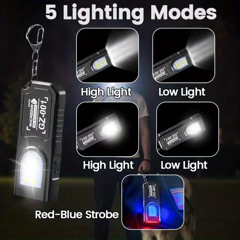 Senter Gantungan Kunci LED COB - Outdoor Lighting Replacement Bulbs ulasan dan harga