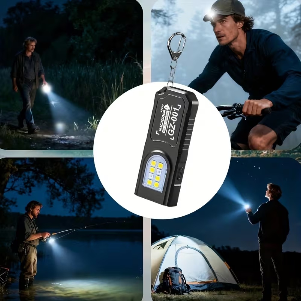 Senter Gantungan Kunci LED COB - Outdoor Lighting Replacement Bulbs ulasan dan harga